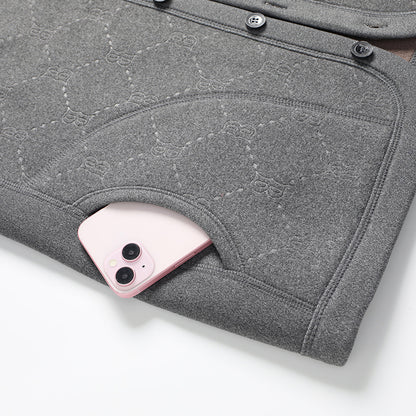 Dames Gilet en Tricot Modèle avec Boutons Chic und Stil