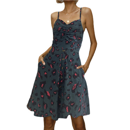 Robe d'été en A à boutons pour dames Chic und Stil