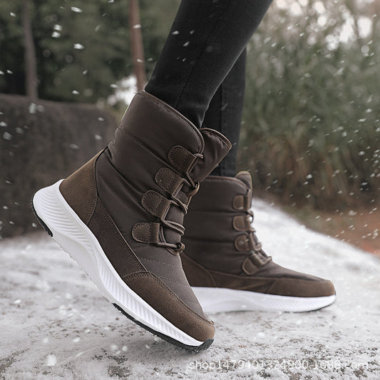 Bottes d'hiver thermo pour femmes avec semelle antidérapante et doublure isolante Chic und Stil