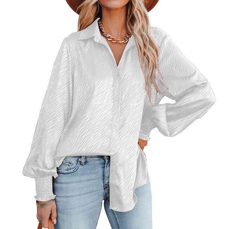 Blouse élégante pour femmes avec fronces et coupe décontractée Chic und Stil
