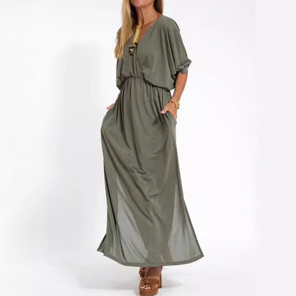 Femme Bohème Chic Maxi Robe Chic und Stil