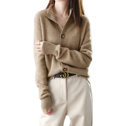 Cardigan Boutonné Ultra-Doux pour Femme Chic und Stil