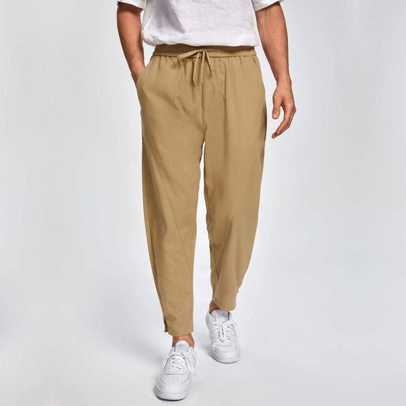Chic and Style stylish casual pants for men with drawstring
