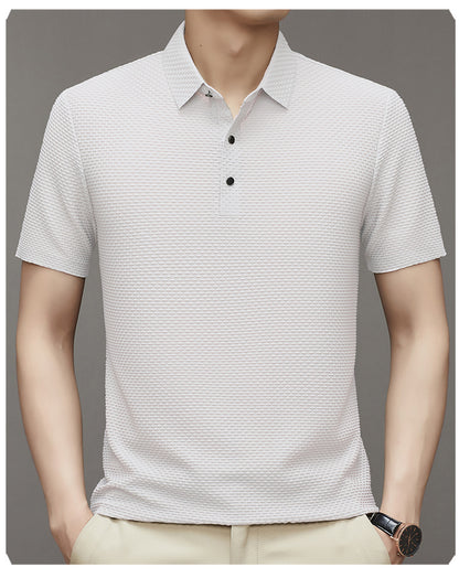 Hommes Polo en Structure Chic und Stil