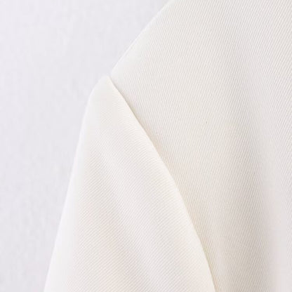 Dames blazer élégant avec foulard amovible Chic und Stil