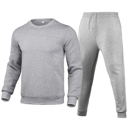 Men's Sweatshirt and Jogging Pants Set with Comfortable Chic Cut and Style