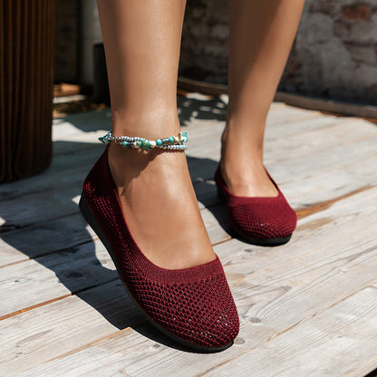 Ballerines respirantes pour dames Chic und Stil