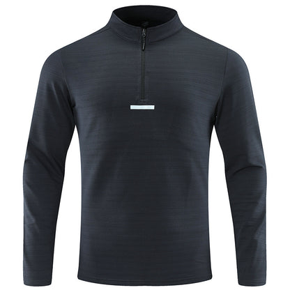 Pull-over fonctionnel pour femmes avec col montant et demi-fermeture éclair Chic und Stil