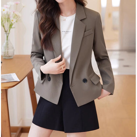 Blazer pour femmes à double boutonnage ajusté Chic und Stil 1750847348