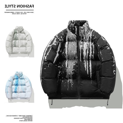 Dames d'hiver doudoune avec poignets élastiques et design élégant Chic und Stil