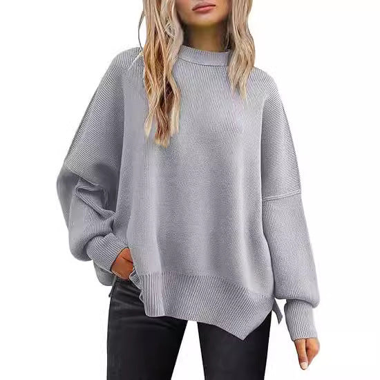 Dames pull en tricot décontracté Chic und Stil