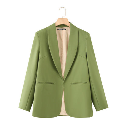 Dames blazer élégant avec coupe unique et poches Chic und Stil