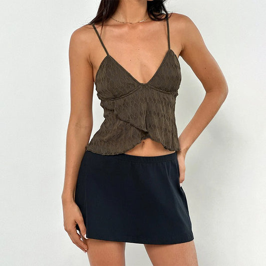 Haut à encolure froncée Chic und Stil