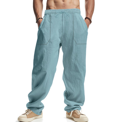 Pantalon de loisir léger pour hommes avec poches latérales pratiques Chic und Stil