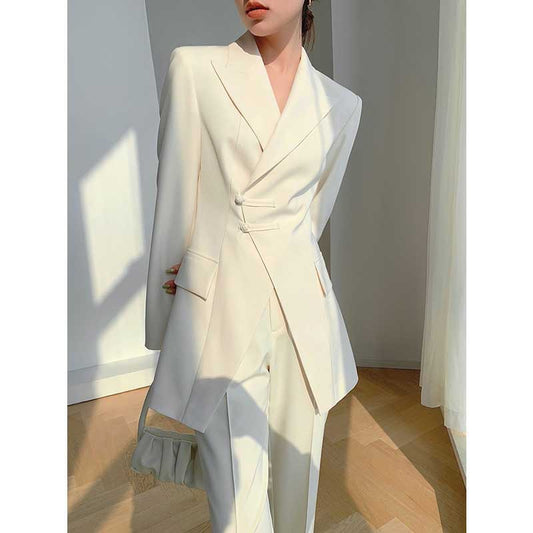 Blazer double boutonnage contemporain pour femmes Chic und Stil
