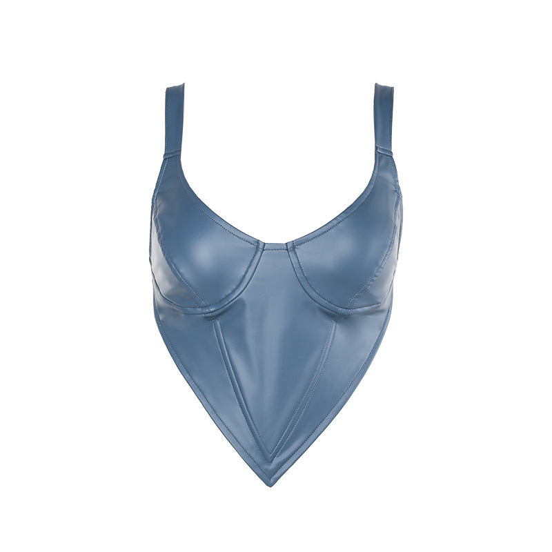 Dames Cut-Out Halter-Neck Top Chic und Stil