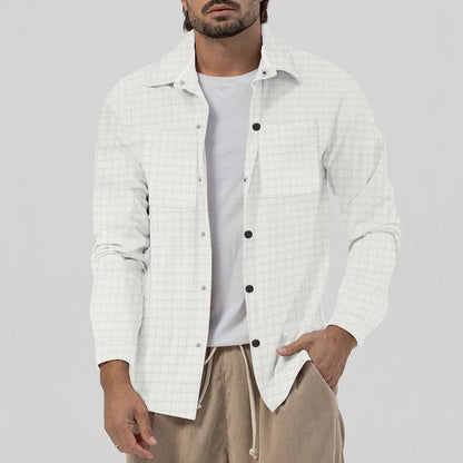 Chemise à carreaux décontractée pour hommes avec deux poches poitrine et coupe moderne Chic und Stil