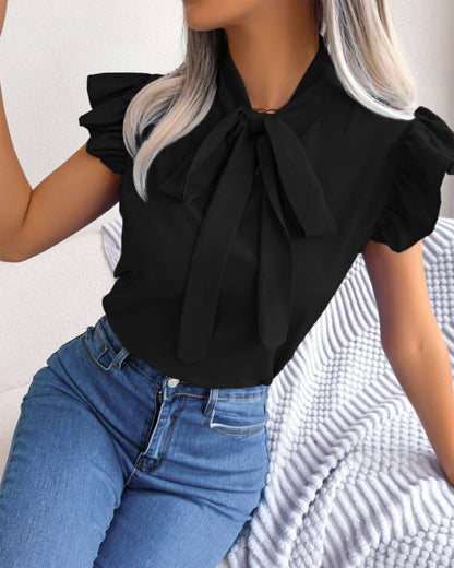 Blouse à manches bouffantes pour femmes Chic und Stil