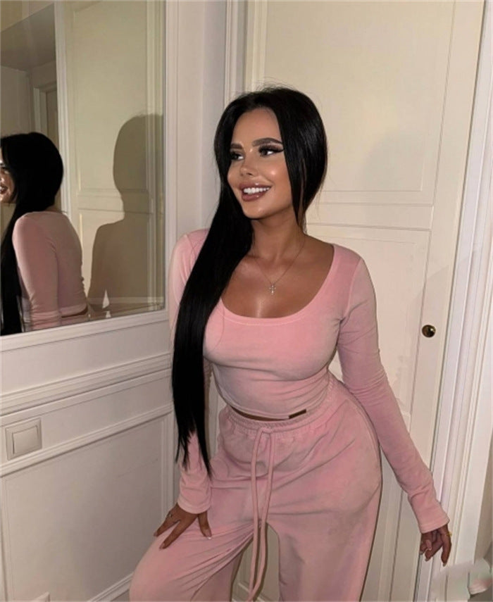 Dames Ensemble de salon élégant et décontracté Chic und Stil