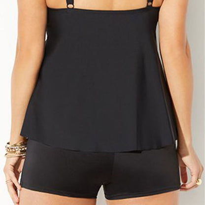 Femmes maillot de bain Peplum flatteur avec shorts Chic und Stil