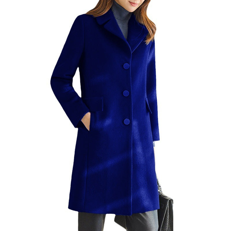 Ladies classic wool coat Chic and Style