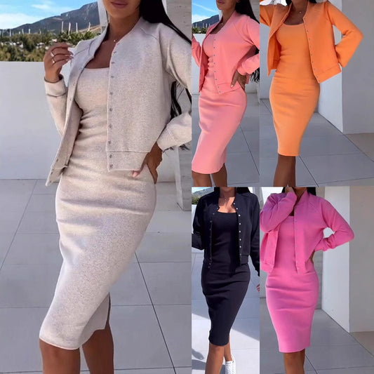 Ensemble de robe superposée décontractée pour femmes Chic und Stil