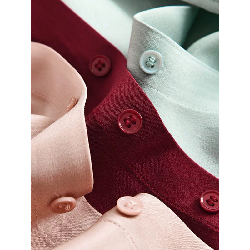 Robe chemise femme avec ceinture à nouer Chic und Stil