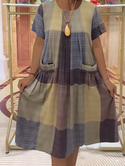 Robe maxi décontractée pour femmes avec poches pratiques et coupe fluide Chic und Stil