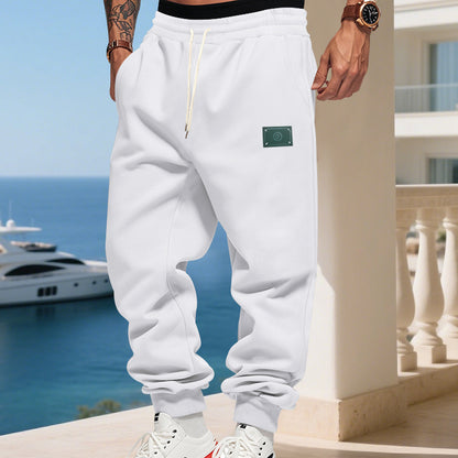 Men's comfortable Relaxed-Fit Sweatpants with elastic waistband and functional pockets Chic and Style
