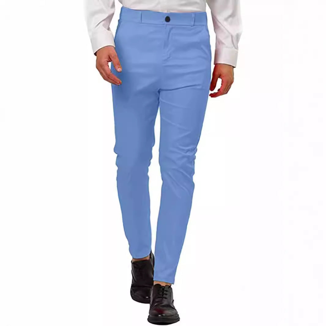Chic and Style Modern Design Slim-Fit Elegant Pants for Men
