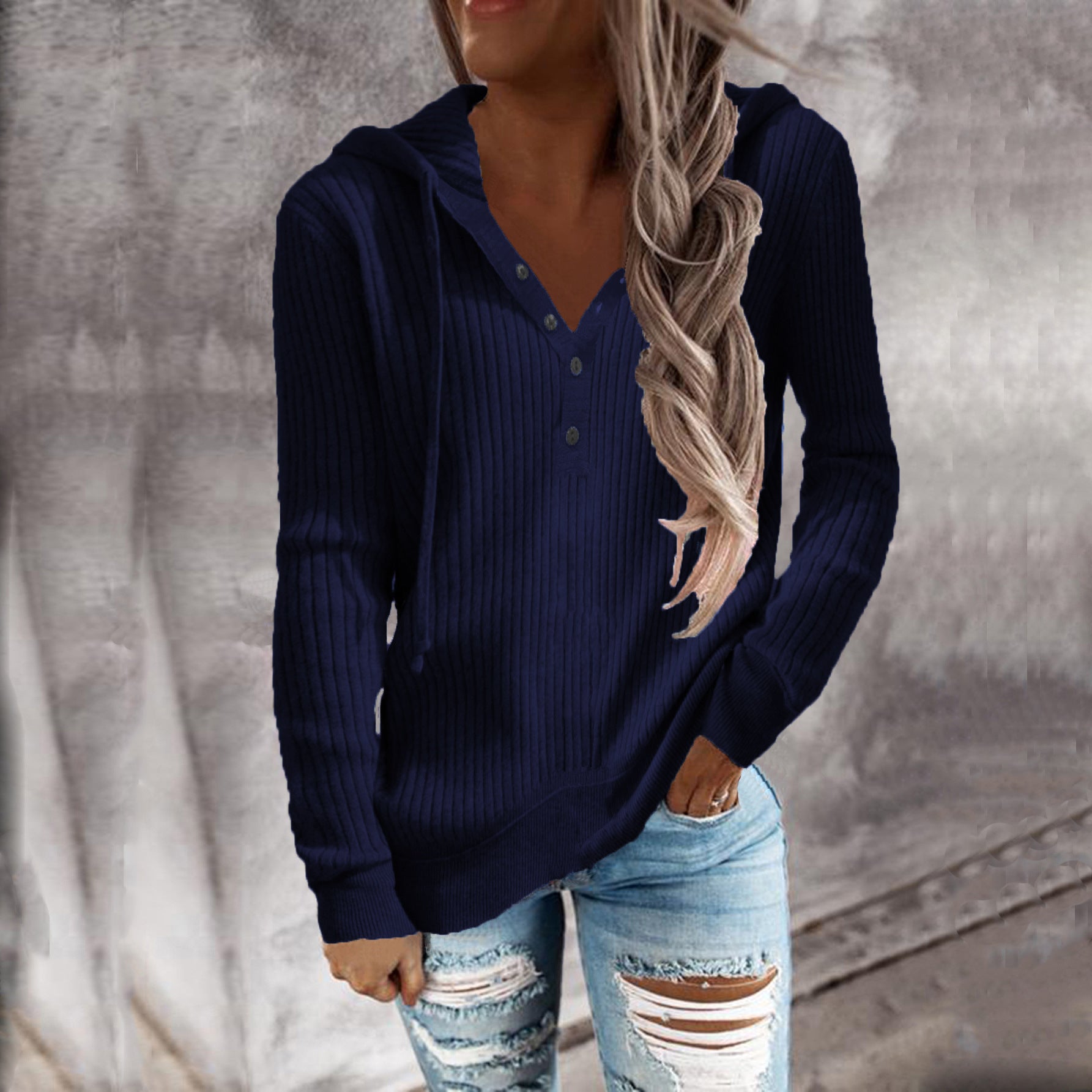 Bleu foncé / XXXL