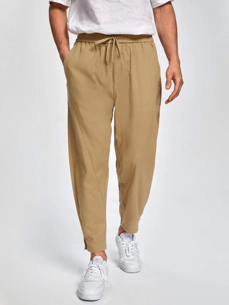 Chic and Style stylish casual pants for men with drawstring