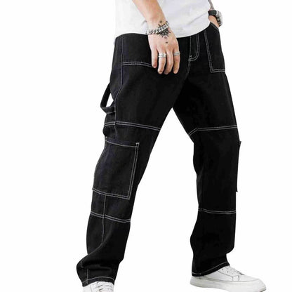 Men's cargo pants with modern pockets and relaxed fit Chic and Style