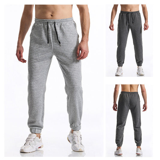 Comfortable sweatpants for men with high waist and elastic comfort Chic and Style