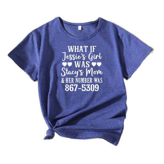 Dames de loisirs T-shirt graphique humoristique Chic und Stil