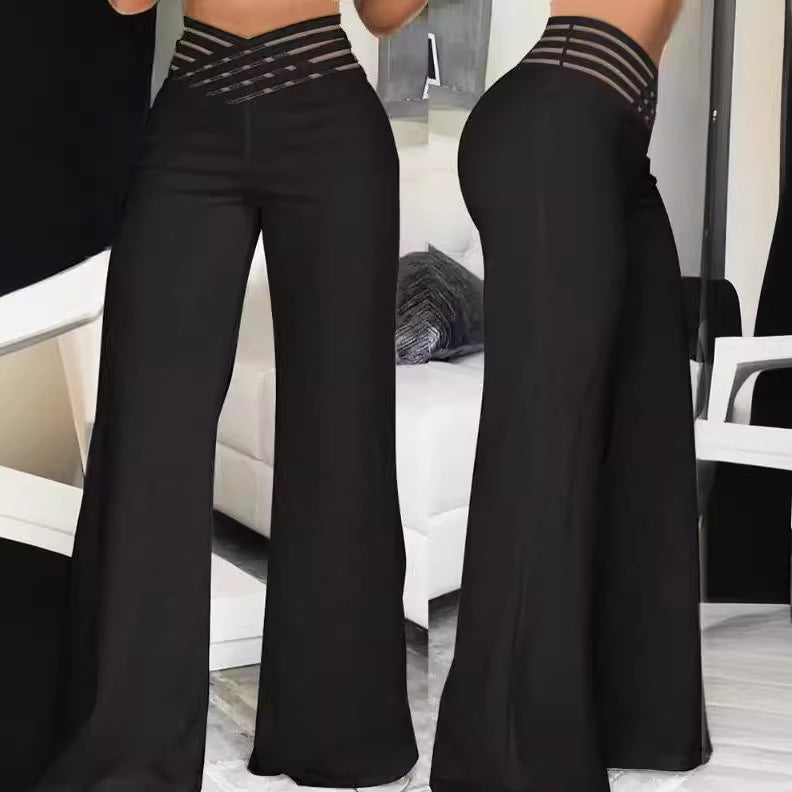 High-waisted palazzo pants for women Chic und Stil