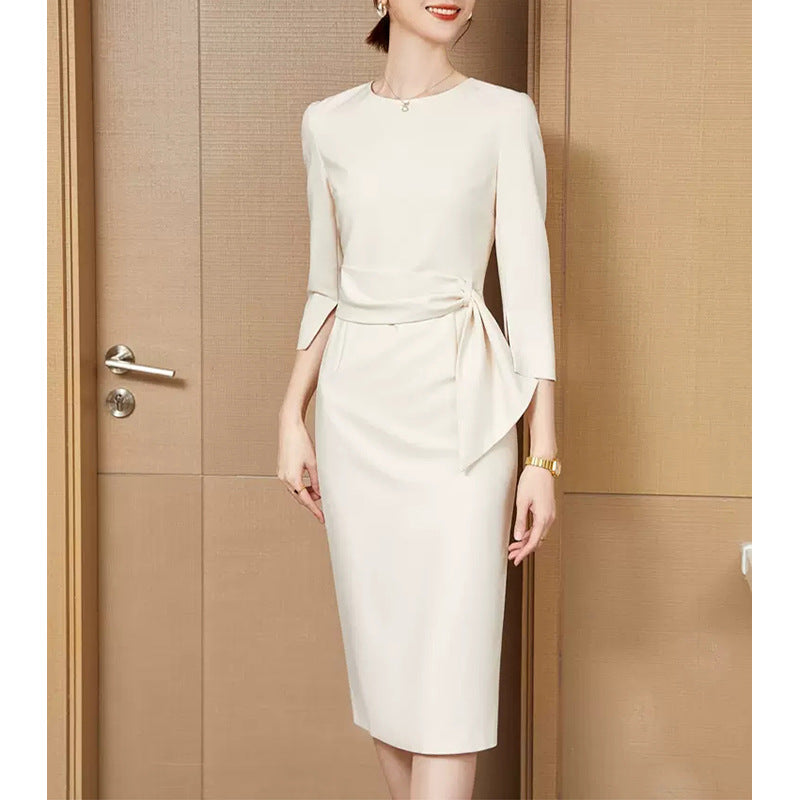 Robe Bodycon Élegante pour Femmes avec Ruching Latéral Chic und Stil