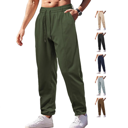 Functional leisure pants for men with elastic waist and practical side pockets Chic and Style
