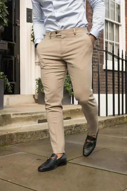 Men's Elegant and Chic Slim Fit Chino Pants Chic and Style
