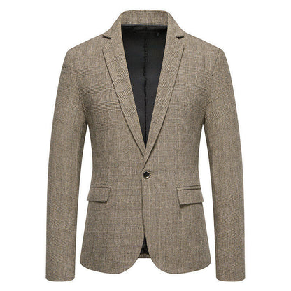 Blazer élégant pour hommes en design chevrons Chic und Stil