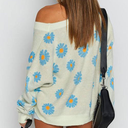 Dames gilet décontracté avec design floral Chic und Stil