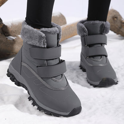 Bottes d'hiver pour femmes avec semelle antidérapante et doublure intérieure chaude Chic und Stil