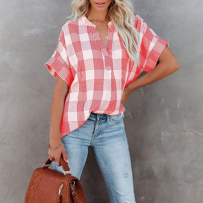 Chemise boutonnée surdimensionnée pour femmes Chic und Stil
