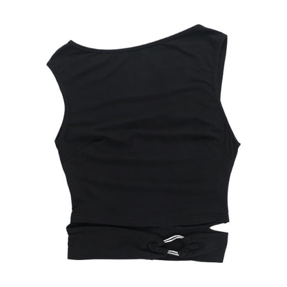 Top cropped stylé pour femmes avec cordon de serrage réglable Chic und Stil