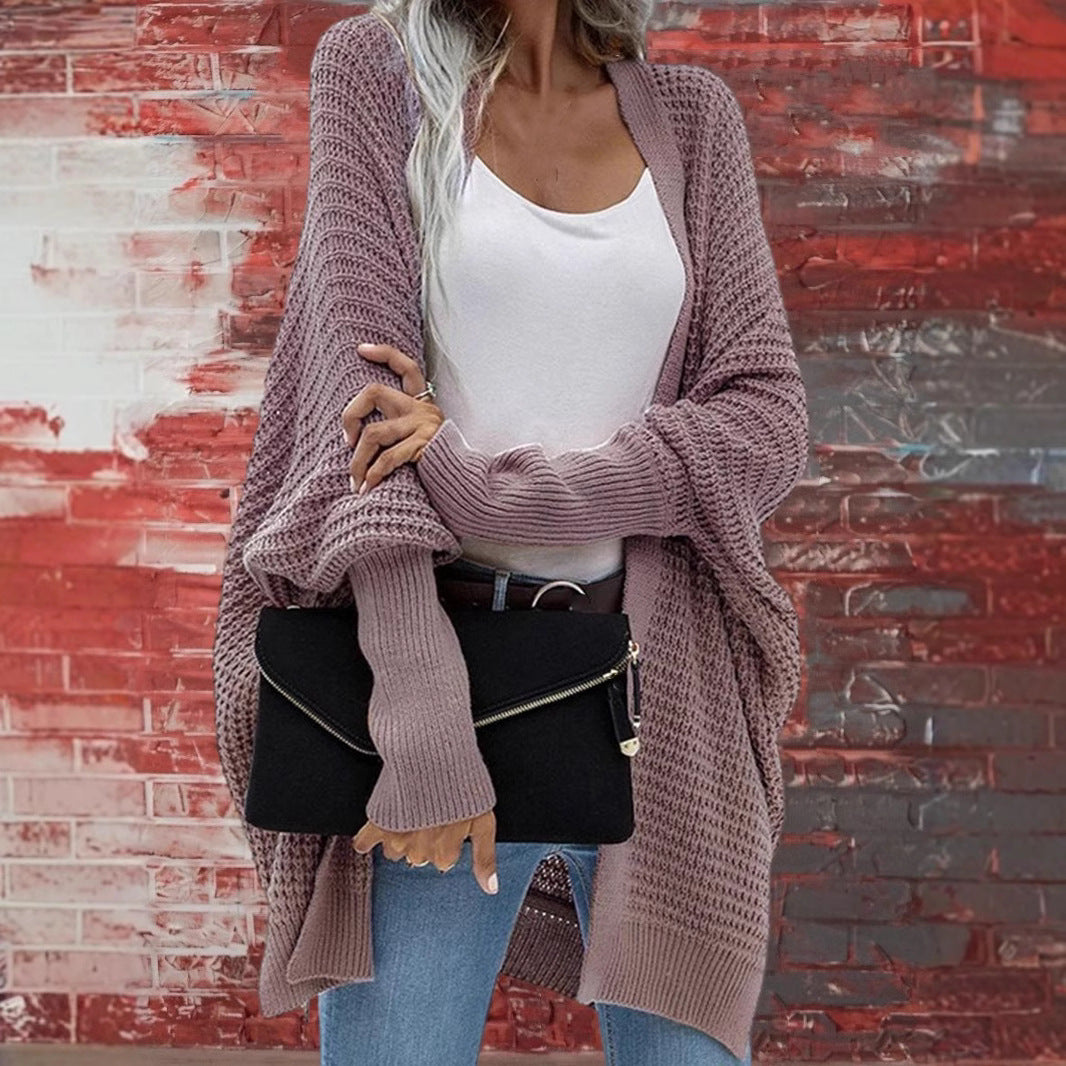 Dames cardigan en tricot à alvéoles Chic und Stil