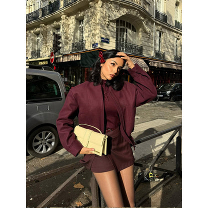 Women Stylish and Casual High-Cut Transition Jacket Chic and Style