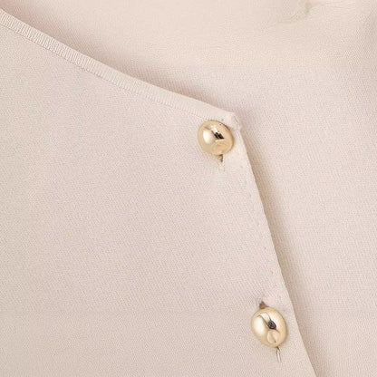 Dames élégante veste portefeuille avec détails de boutons Chic und Stil