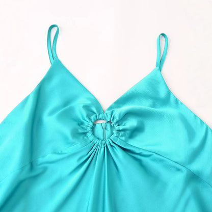 Robe maxi femme avec un haut élégant et de délicates volants Chic und Stil