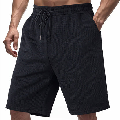 Shorts de plage décontractés pour hommes en matériau respirant avec taille élastique Chic und Stil