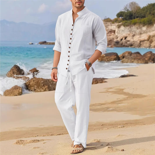 Hommes Ensemble de vêtements de plage décontracté Chic und Stil